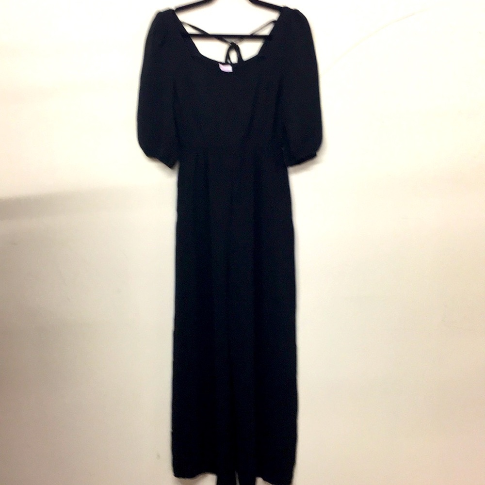 Pink Lily size small black jumpsuit. Like new